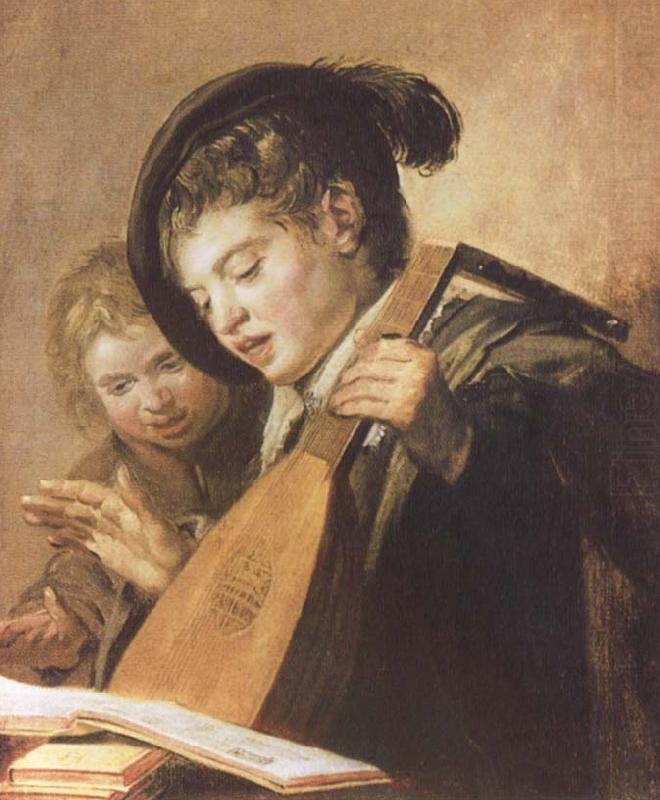 Frans Hals Two Singing Boys china oil painting image